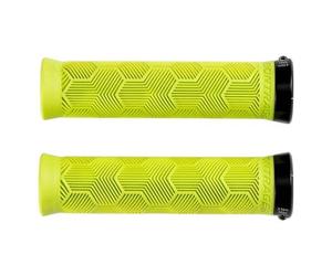 Paire de grips bontrager xr trail elite recycled plastic jaune volt
