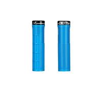 Paire de grips deity knuckleduster 132 mm bleu