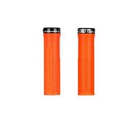 Paire de grips deity knuckleduster 132 mm orange