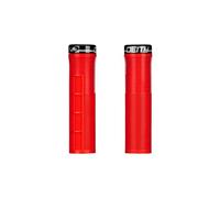 Paire de grips deity knuckleduster 132 mm rouge