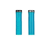 Paire de grips deity knuckleduster 132 mm turquoise
