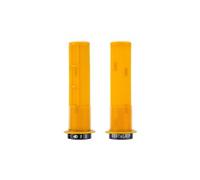 Paire de grips dmr deathgrip2 flange grips jaune