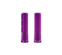 Paire de grips dmr deathgrip2 flangeless lock on 135 mm violet