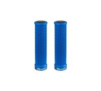Paire de grips funn holeshot 130mm bleu
