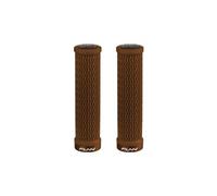 Paire de grips funn holeshot 130mm marron
