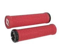 Paire de grips odi stay strong reactiv 135mm rouge noir