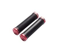 Paire de grips reverse spin 30 mm noir rouge