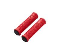 Paire de grips reverse stamp basic rouge