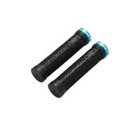 Paire de grips reverse stamp single lock on o30mm x 135mm noir bleu