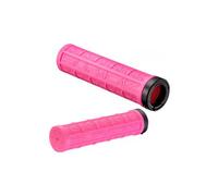 Paire de grips supacaz grizips rose fluo
