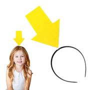 Paire de Halween, bandeau flèche - Exclamation drôle Mark Arrowhead Canda pour cheveux - Décoration de cercle pour cheveux d'anniversaire, pour nouveauté pour accessoires d'objets d