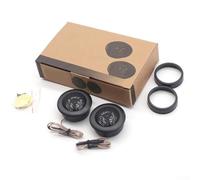 Paire de haut-parleurs d'aigus de voiture 120 W Puissance supérieure 4 Ohm Avec grille en maille d'acier et boîtier ABS résistant à la chaleur