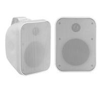 Paire de haut-parleurs d'extérieur Pronomic OLS-5 WH blanc 2 x 120 Watt Blanc G