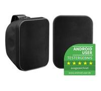 Paire de haut-parleurs Pronomic OLS-5 BK plein air noir 2x 80 Watt Noir