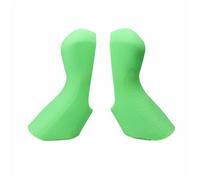Paire de hottes de frein de vélo compatibles avec Shimano Ultegra ST-R8020 Cyclisme, leviers de vélo, poignées de frein de vélo de route, protection en silicone, vert