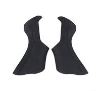 Paire de housses de frein et de levier de vitesse en caoutchouc noir compatibles avec Shimano-Ultegra Di2-ST-6870 pour une prise en main confortable
