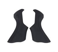 Paire de housses de levier de vitesse et de frein en caoutchouc pour Shimano ST-6870 pour une prise en main confortable et une protection Noir