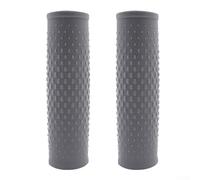 Paire de housses de poignée de rechange pour trottinette électrique Xiaomi Pro 1S, poignées de guidon antidérapantes en polyéthylène pour une expérience de conduite sûre et confortable (gris)