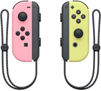 Paire de Joycon Gauche Rose et Droit Jaune OFFICIEL NINTENDO SWITCH - NEUF