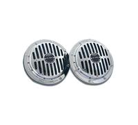 Paire de klaxons 2 tons BOSCH chromés 12 volts