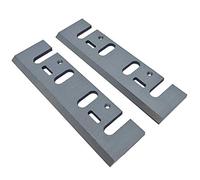 Paire de lames de rabot HSS 110 mm pour Skil, Hitachi & Ryobi, Makita, Black & Decker, Wolf, Kango