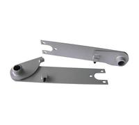 Paire de lames de suspension arrière réglables pour Volkswagen Coccinelle (08/1959-) à trompettes avec barre 553 mm