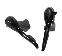 Paire de levier-manette route double alu compatible shimano Microshift Noir