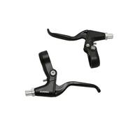 Paire de leviers de frein VTT-VTC 3 doigts alu Newton V-Brake Noir