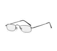 Paire de lunettes de lecture, en métal, Gun, +2,5 dioptries