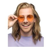 Boland – Lunettes de fête XL Hippie pour adultes – Festival, Carnaval
