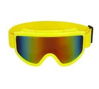paire de lunettes festives ski jaune fluo adulte - boland 02703 Jaune G
