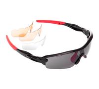 Paire de lunettes neatt noir rouge 4 ecrans