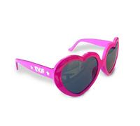 PAIRE DE LUNETTES PLASTIQUE COEUR ROSE EVJF ADULTE