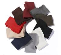 Paire de manchettes en tricot côtelé Pour réparation de remplacement, manchettes de vieilles vestes, bombardiers. Pas de coutures latérales, tissu côtelé tubulaire sans couture (Black, 4Pcs)