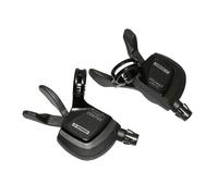 Paire de manette pour cintre plat double P2R Push-Pull Shimano Noir