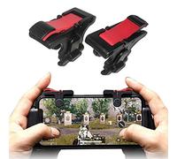 Paire de manettes de jeu pour PUBG, Fortnite et Call of Duty, compatibles iPhone et Android, déclencheurs de tir sensibles et visée L1R1 Noir
