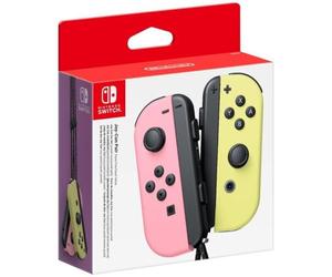 Paire De Manettes Joy-Con Gauche Rose Pastel & Droite Jaune Pastel