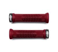 Paire De Manettes Lock-On JG ONEUP 140mm Ø30mm Rouge F1C1079MAR Pour VTT MTB