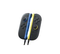 Nintendo Paire de manettes Joy-Con gauche bleue & droite jaune néon (batterie remplaçable par l'utilisateur)
