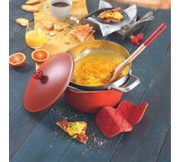 Paire de Maniques en Coton pour L´incroyable Cocotte Cookut - Rouge Passion