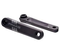 Paire de manivelles praxis aluminium ec type3 pour tq fazua brose bafang