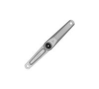 Paire de manivelles route gravel vega al wide dub argent