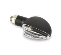 Paire de mini clignotants Triangle court - noir