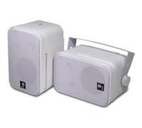 e-audio Paire de Mini Enceintes B418 100W Blanches 3,5" 2 Voies de Haute qualité