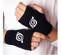 Paire de Mitaines - Gants Naruto - SEBTHOM - Noir - Adulte - 2 pièces - Intérieur - Coton