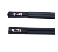 Paire de moulures de garniture de toit en caoutchouc noir de rechange pour Honda HRV 2016-2021, kit de moulage de garniture de toit à ajustement direct avec installation facile