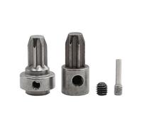 Paire de moyeux en acier haute résistance pour essieu avant et arrière - Convient pour véhicule