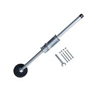 Paire de niveleurs réglables avec pieds en caoutchouc - Stabilise les échelles extensibles, améliore la sécurité et la stabilité, parfait pour les surfaces inégales, les niveleurs de pieds d'échelle