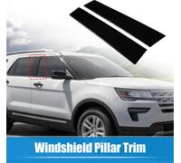 Paire de panneaux de garniture de montant B de pare-brise n° BB5Z-7820555-BB/BB5Z7820555BA, couvercle extérieur de porte pour Ford Explorer 2011-2017, gauche et droite
