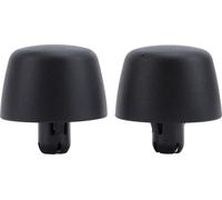 Paire de pare-chocs de voiture Stop caoutchouc noir installation facile 55395650ad Bonnet coussin pour Wrangler JK One 2007 à 2018